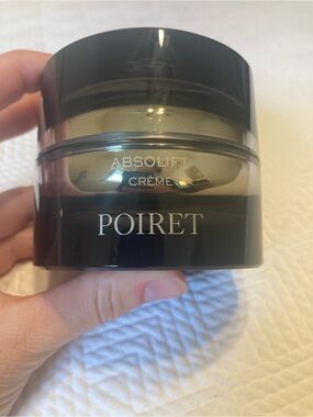 POIRET Absolift Crème - Black & Gold Face Cream Jar